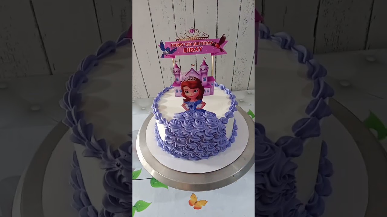 Sofia the first cake #sofiathefirst #birthday #shortvideo #shorts