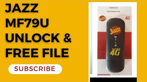 How To Unlock MF79U Full Unlock| Free File| All Version Unlock| No Service Fix