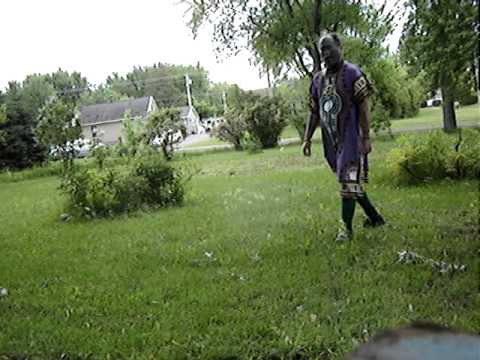 Purple Dashiki Kaftan 1