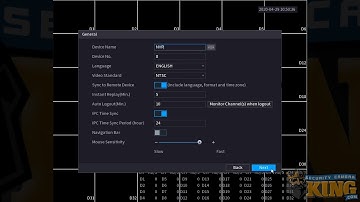 Setting Up an Elite Security Recorder Part 1: The Setup Wizard