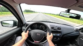 : 2021 LADA GRANTA POV TEST DRIVE