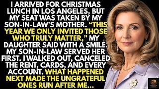 I Went to Christmas Lunch My Seat Was Taken by My Son in Law’s Mother  “Priorities,” She Said