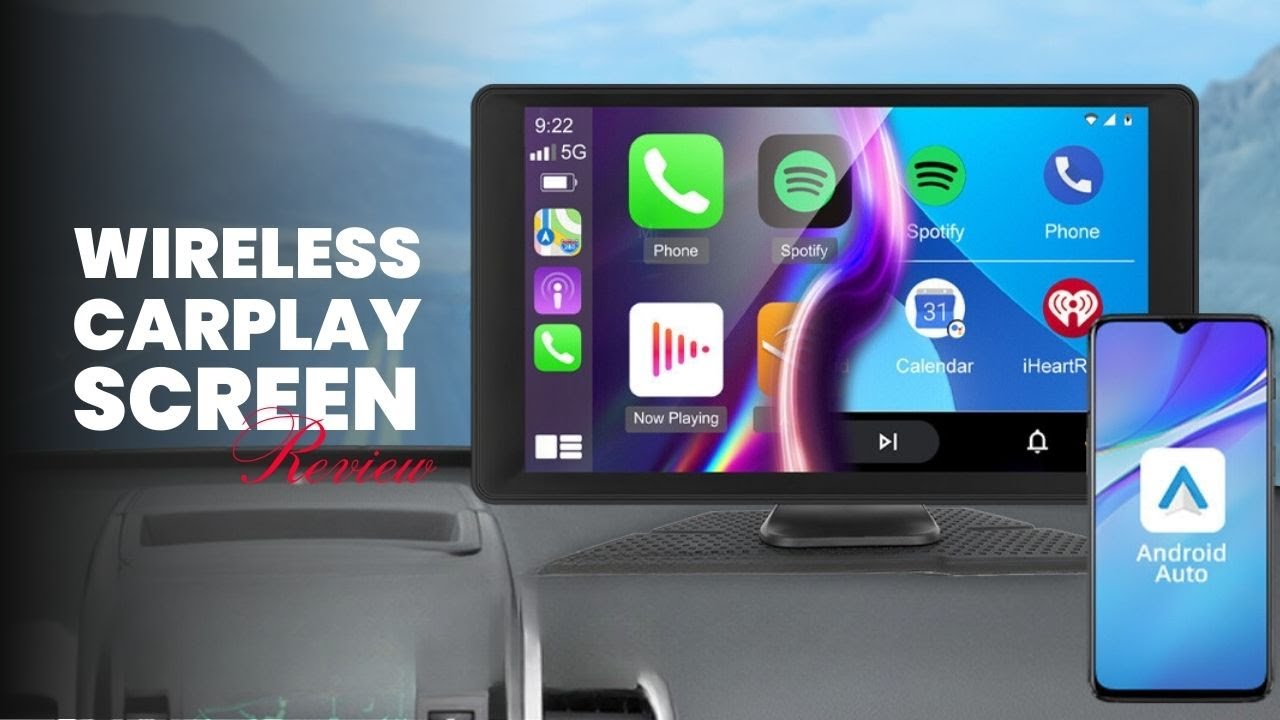 NHOPEEW Autoradio 2 Din DAB - Autoradio 7 inch met ondersteuning Wireless CarPlay Android Auto Mirror Link stuurbediening achteruitrijcamera 12 LED's
