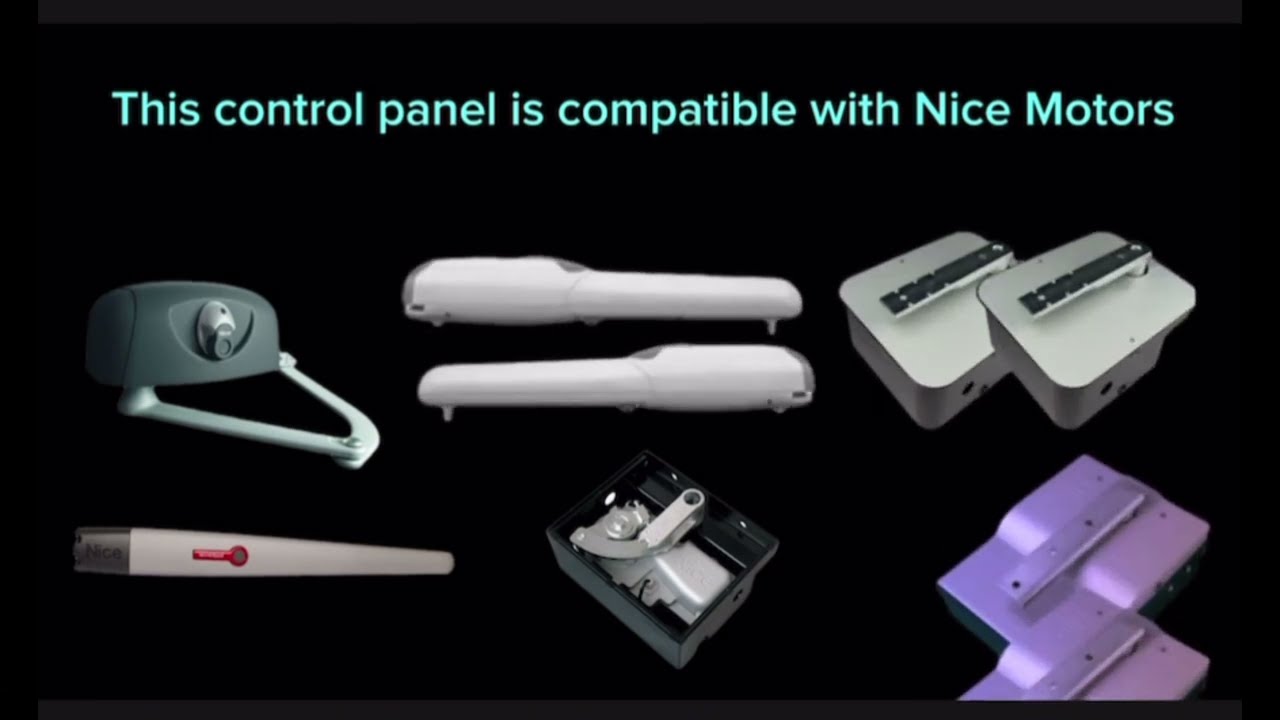 Nice MC824H 24 V DC MoonClever Control Board | Wiring Connections With Diagram and Manuals