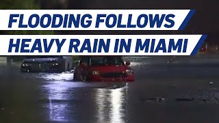 Flooding Caused by Major Storms in Miami-Dade County