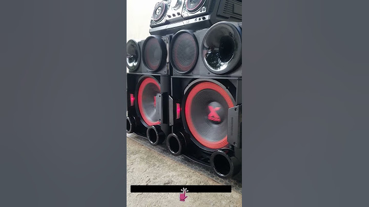 🟡 LG 9730 TOCANDO FORTE NO TESTE DE GRAVE 🟢