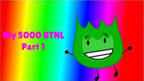 My By The Numbers List (5000 Edition) (Part 1)