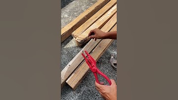 No more worrying about hitting your hand when hammering nails