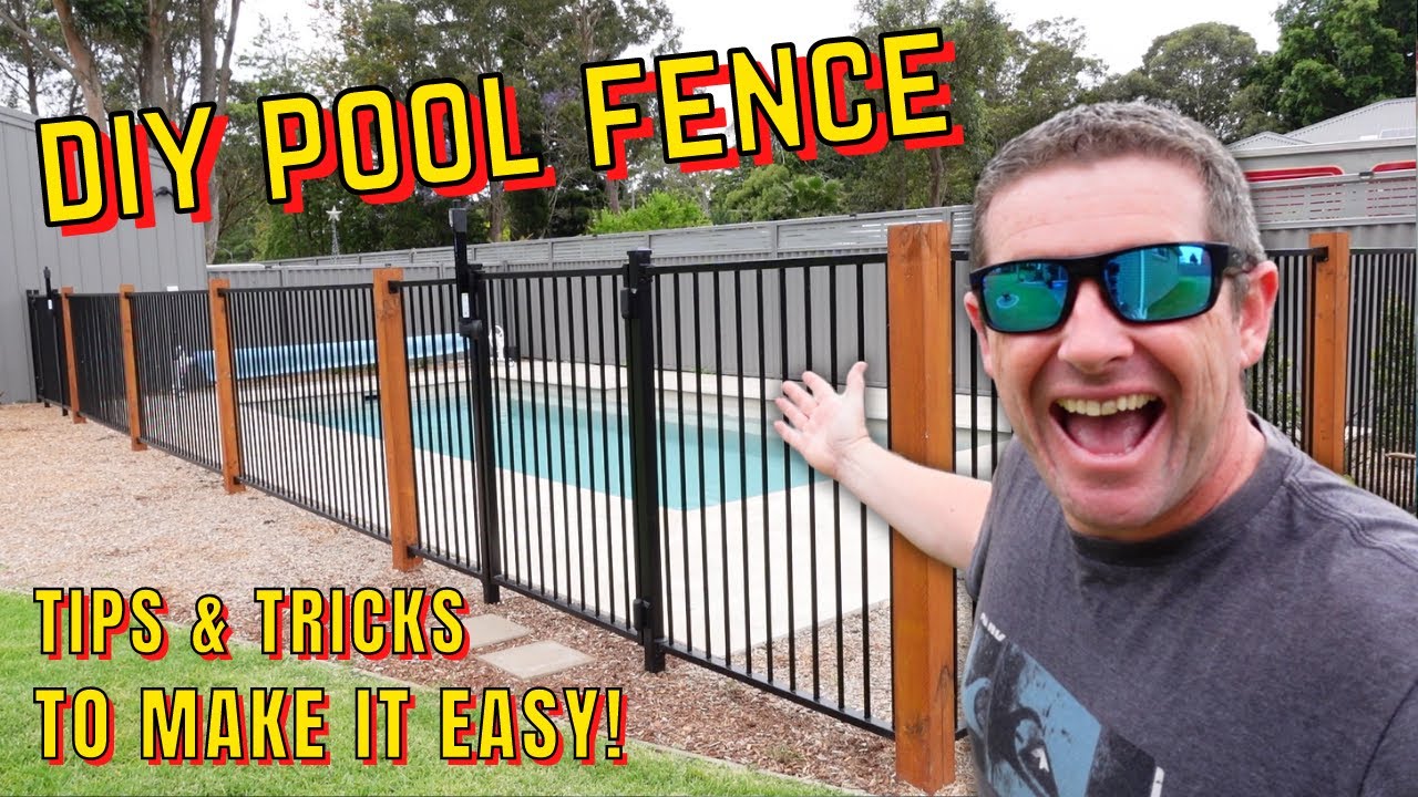 LIVE DIY Aluminium Fence Installation Guide - the budget solution for our Narellan inground pool!