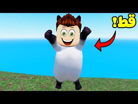 حياة الحيوانات في الغابة لعبة roblox !! 🐵🐱