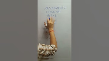 8 th class NAS Math sample paper solutions with explanation fractions