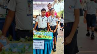my son had participated in the school science fair first time #youtubeshorts @smartlikeswathi