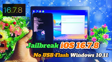 iOS 16.7.8 - iOS 15.0 Jailbreak iPhone/iPad successful | Palera1n don’t USB Flash for Windows10.11