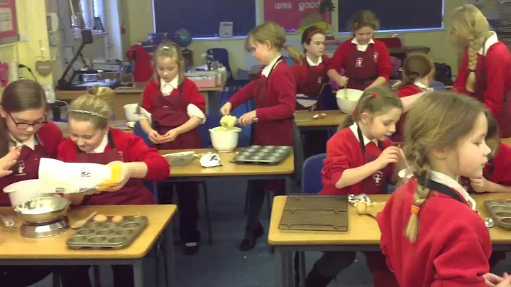 Pupils get baking with Lucy Bellamy