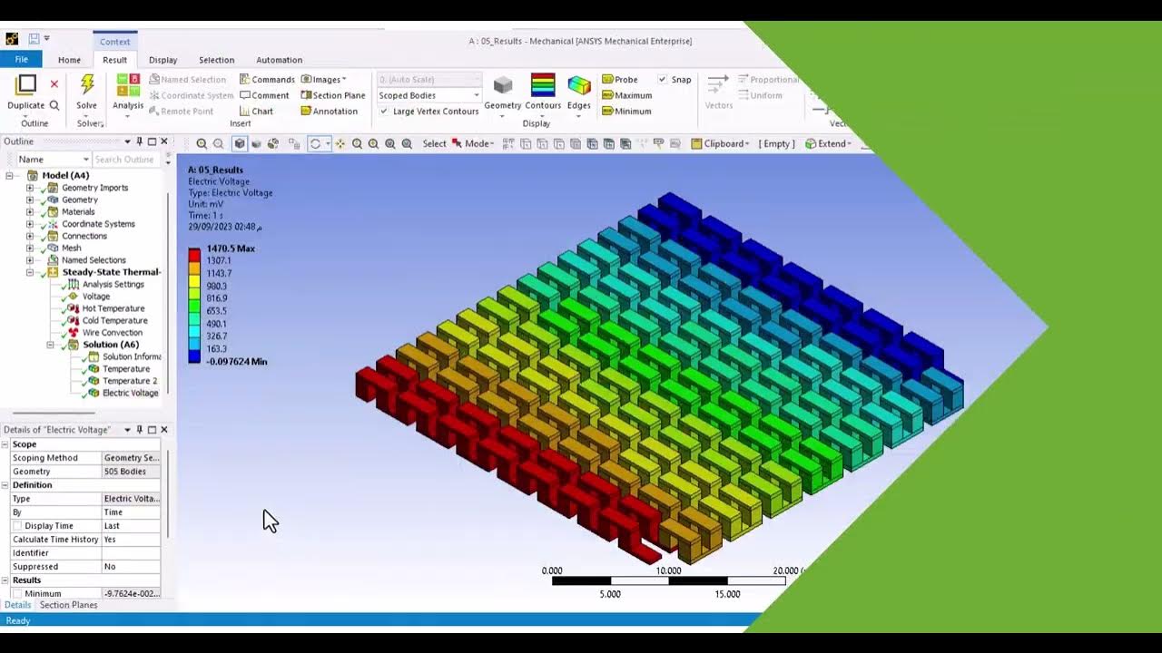 Performance of thermoelectric generators (TEG) in ANSYS YouTube