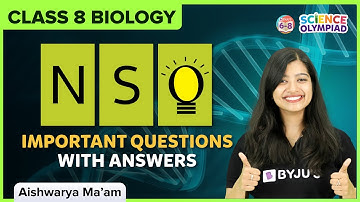 National Science Olympiad Class 8 | Important Biology Questions with Answers