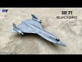 How to make Fighter Plane with paper | SR 71 Blackbird | DIY Fighter Plane