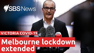 COVID-19: Melbourne lockdown extended by seven days | SBS News