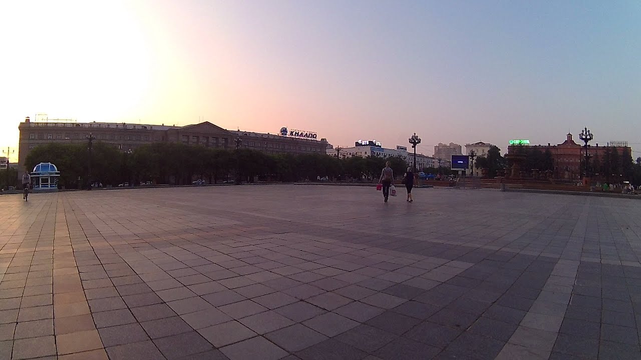 Хабаровск Full HD Time lapse 1080p SJ 4000