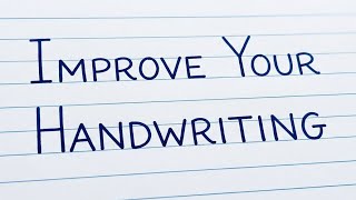 Improve your English Handwriting neat and clean | English Print Handwriting Neat and Clean