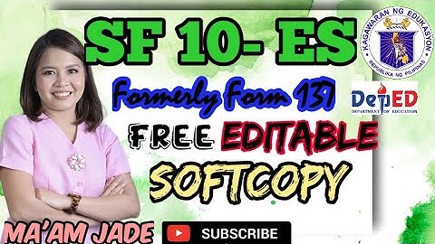 SF 10 (F137)EDITABLE TEMPLATE/FREE SOFTCOPY /DOWNLOADABLE /MA