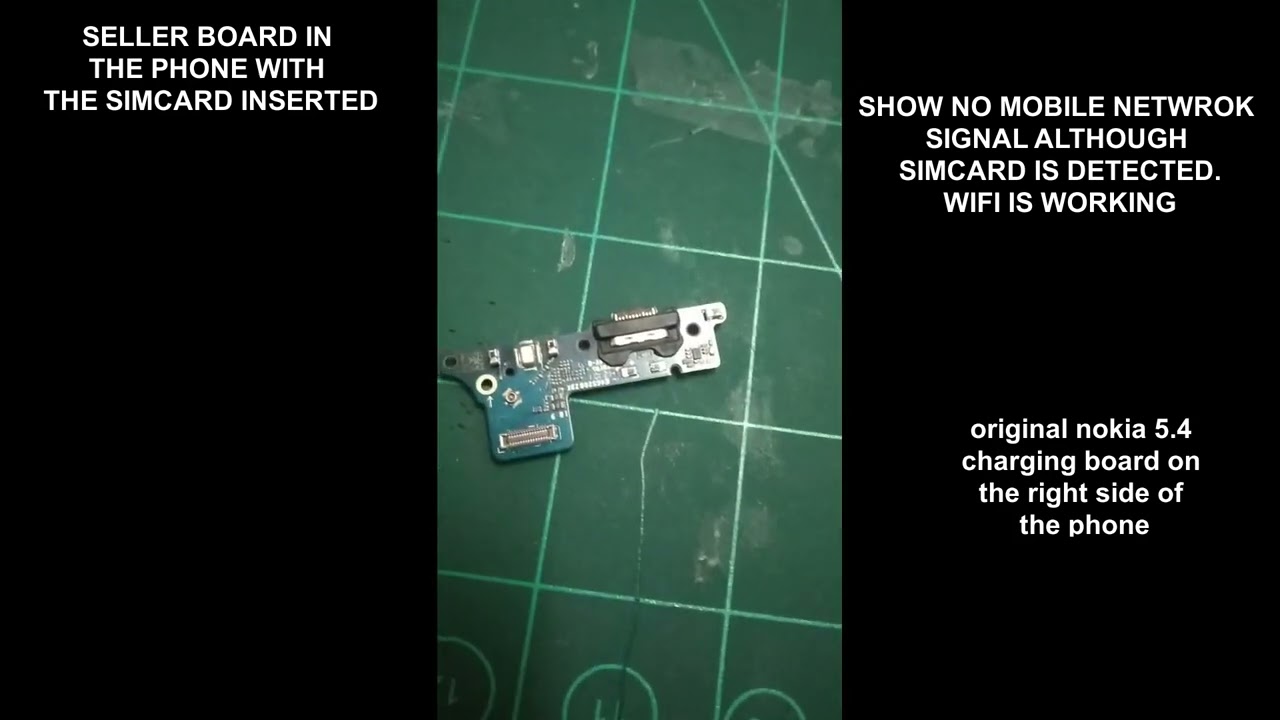Nokia 5 4 Charging Board Problem