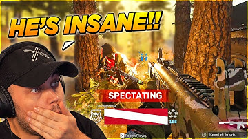 I Spectated a Random Warzone Player and he was a PRO... *TOO SMART*