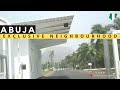 Abuja drive {Beautiful Street View of Asokoro district}