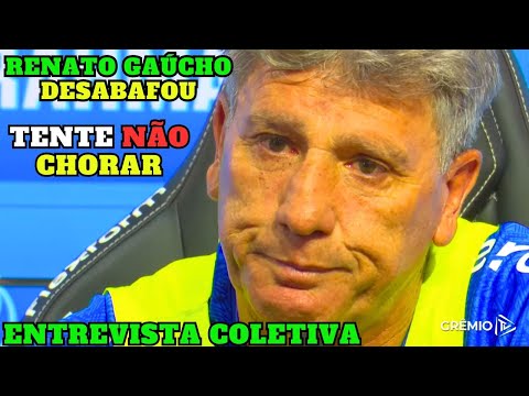 ENTREVISTA COLETIVA RENATO GAÚCHO e ALBERTO GUERRA HOJE