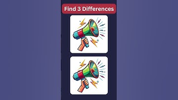 Find 3 differences#754 #shorts #quiz #youtubeshorts #puzzle #ytshorts  #trending  #найти различия