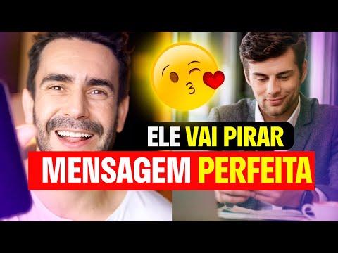 Vídeo: 40 mensagens de texto românticas para ele deixá-lo sorrindo o dia todo