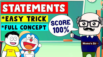 Statements | what is statement | statements Class 9,10,11,12 | statements class 10