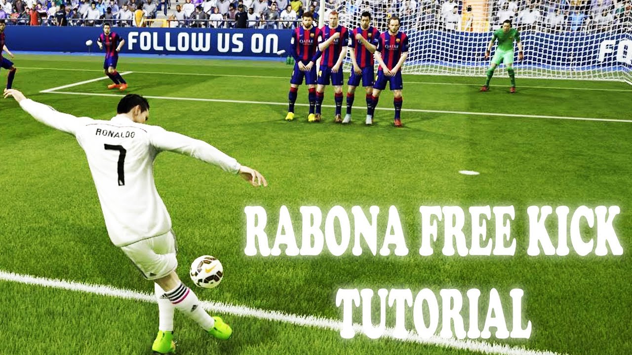 TUTORIALPUNIZIONI DI RABONARABONA FREE KICK YouTube