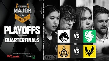 Playoffs - Day 1 - StarLadder Budapest Major 2025 - MN cast