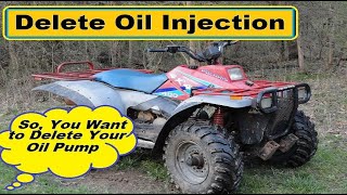 Polaris 400 Oil Pump Delete