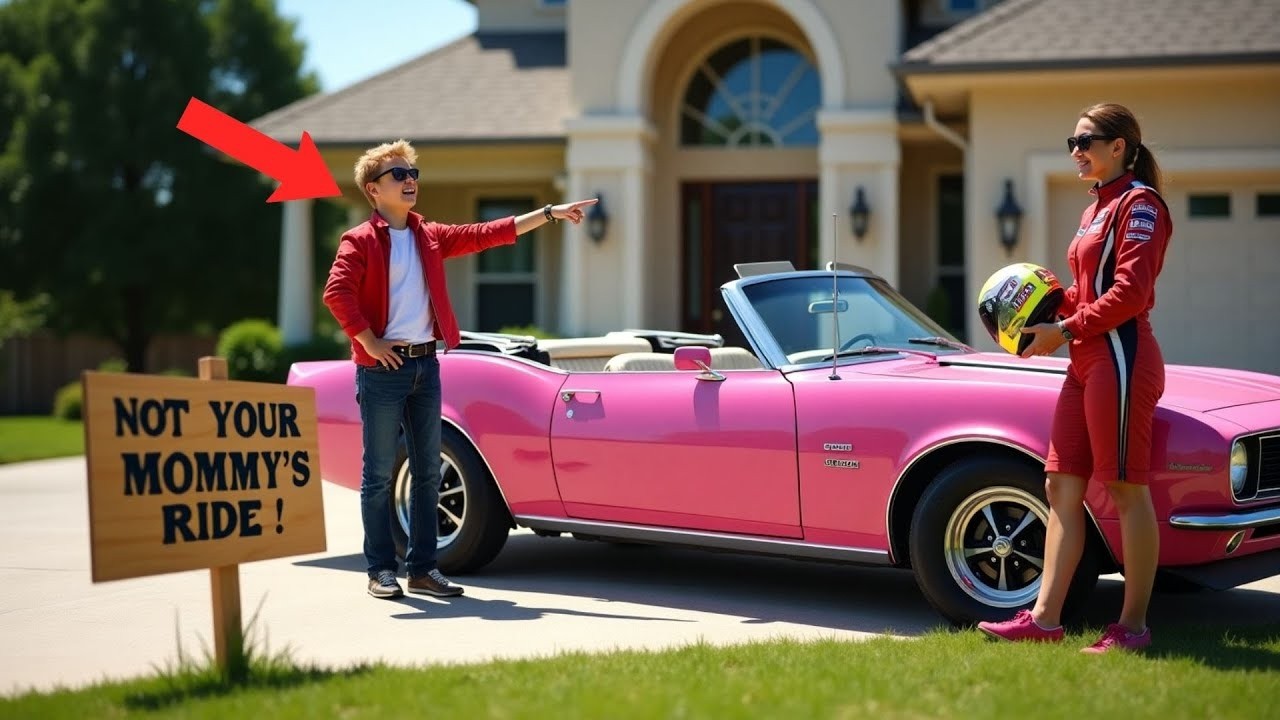 Spoiled HOA Teen Demanded My Wife’s Convertible—Didn’t Know She’s a NASCAR Test Driver