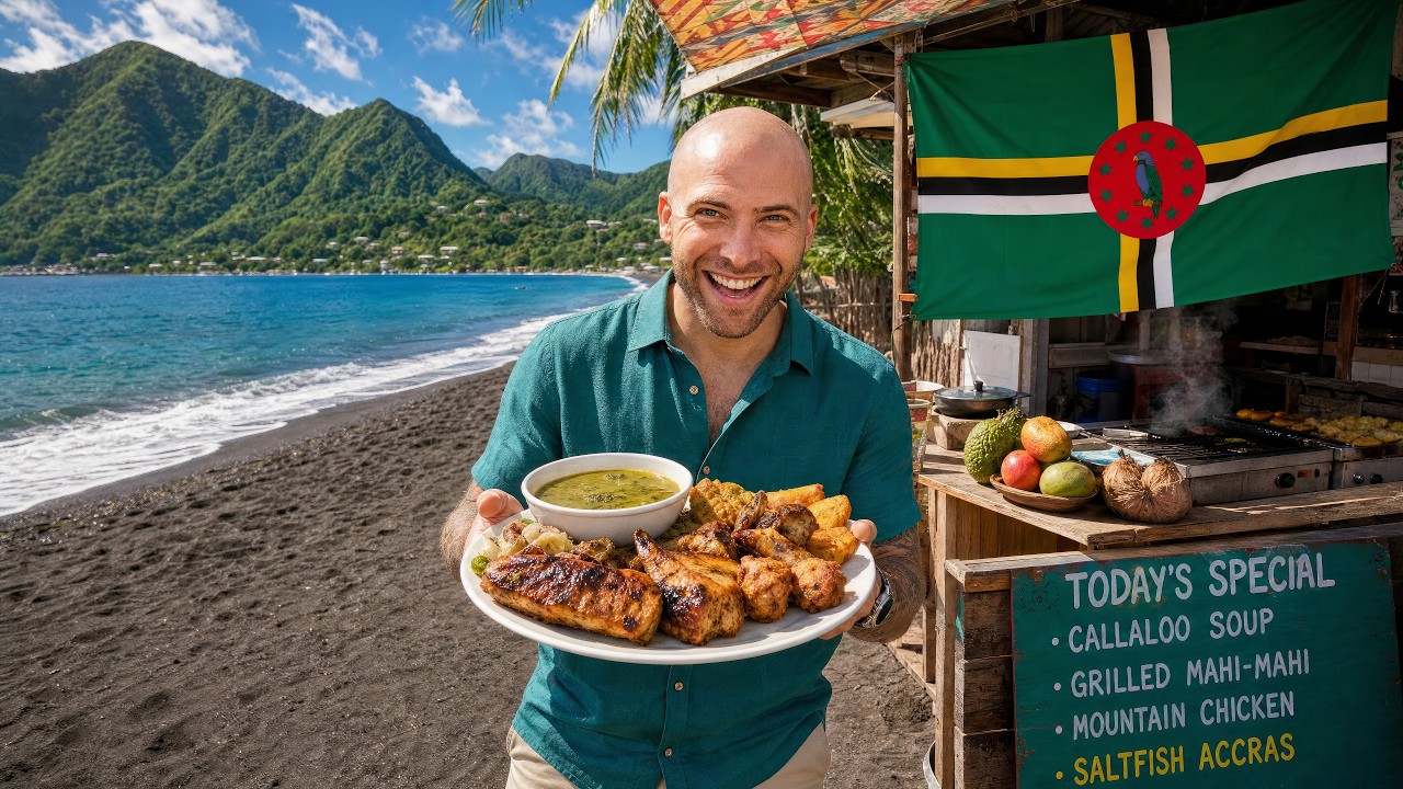 100 Hours in Dominica! (Full Documentary) Caribbean Street Food in Dominica!