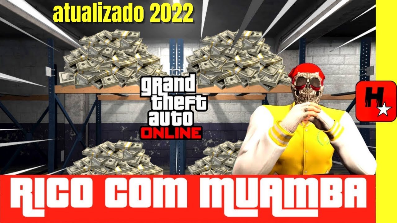 GLITCH DE DINHEIRO - COMO FICAR MILIONARIO COM MUAMBA NO GTA 5 ONLINE 