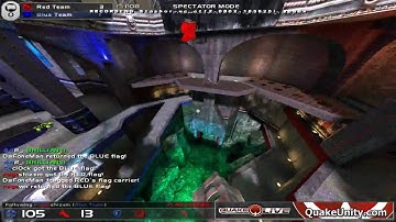 Quakecon2008 Quakelive CTF FINAL! (SHOUTCAST) PART 5/5