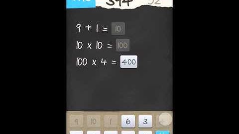 6 Numbers by Brainbow Level 52 Answer Guide