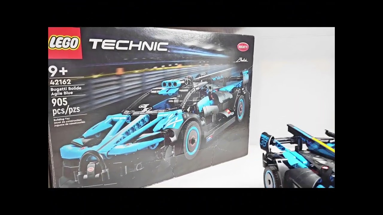 Bugatti Bolide Agile Blue 42162, Technic