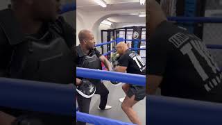 Mike Tyson SHOCKS Fans With Explosive Knockout Power In Training!#Mike Tyson #shorts #love# #boxing