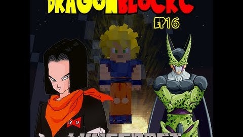 Dragon Block C - Defeat Android 16 and 17 Before Cell becomes Perfect (DBZ Minecraft Ep 16)