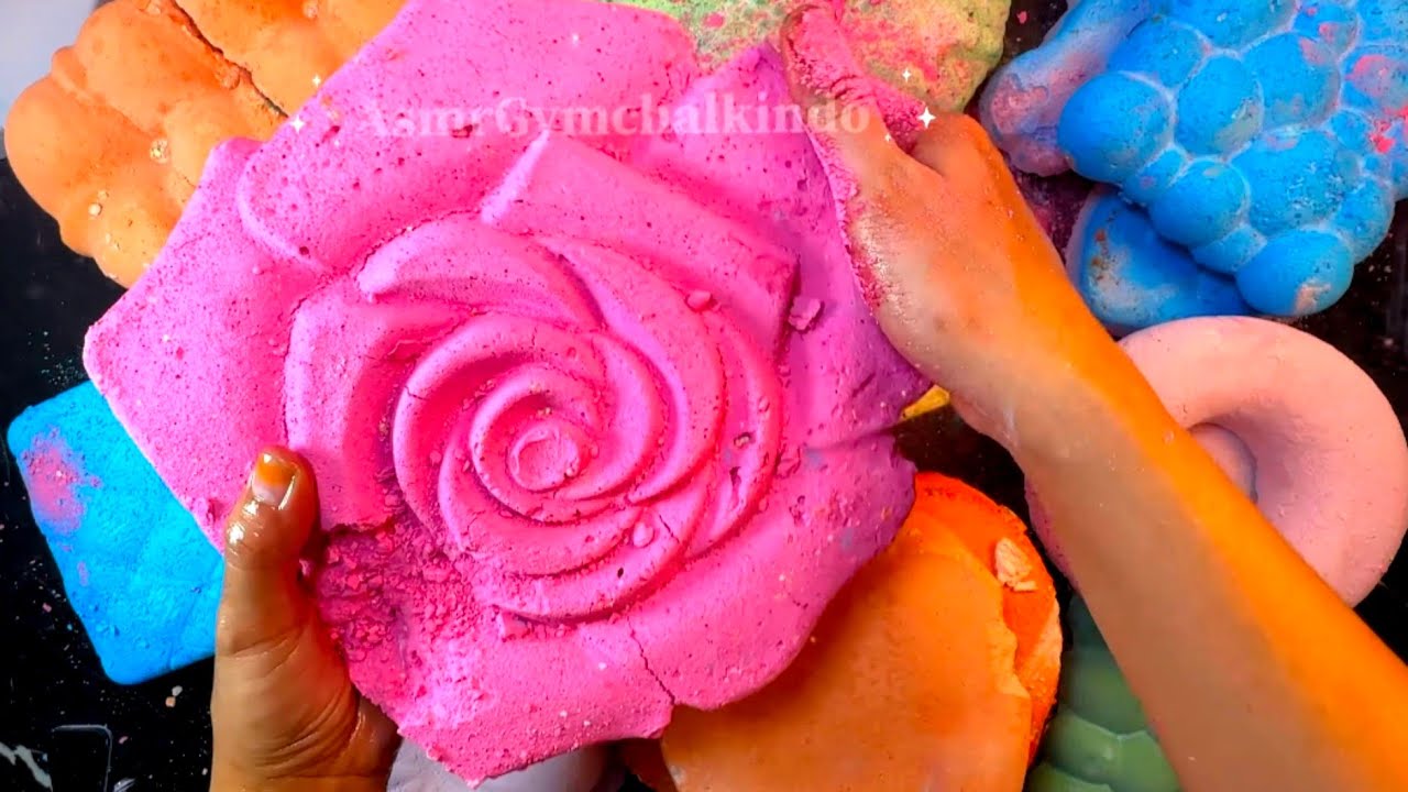 💙Soft Reformed GymChalk | Crunchy | ASMR | Satisfying by@ASMRgymchalkIndonesia🧡