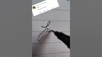 Fnaf name write in cursive writing #cursive#writing#fnaf#khushicursivewriting#short