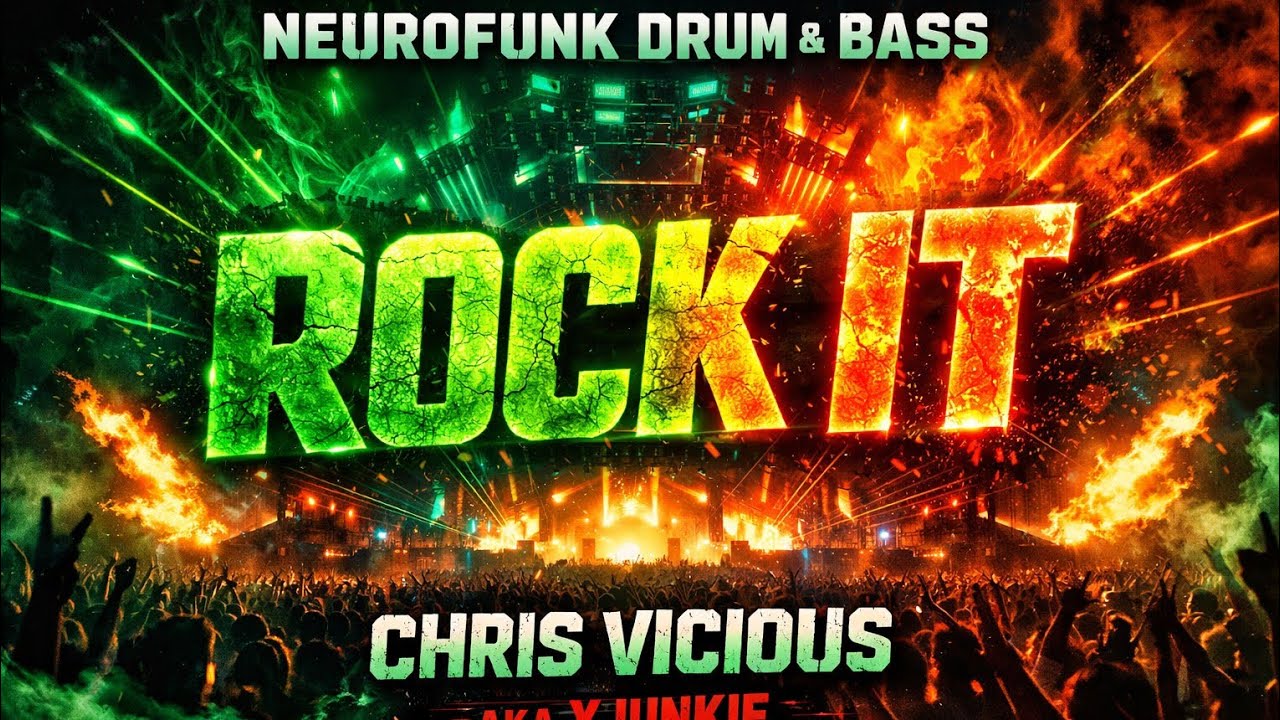 💥💪⚡Chris Vicious – Rock It | Neurofunk Drum & Bass Festival Anthem ⚡💪💥