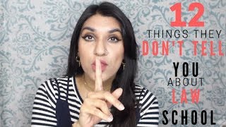 12 THINGS THEY DON'T TELL YOU ABOUT LAW SCHOOL | ZARASWORLD |