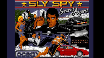 Sly Spy: Secret Agent (Amiga 50Hz) - Intro / Attract Mode