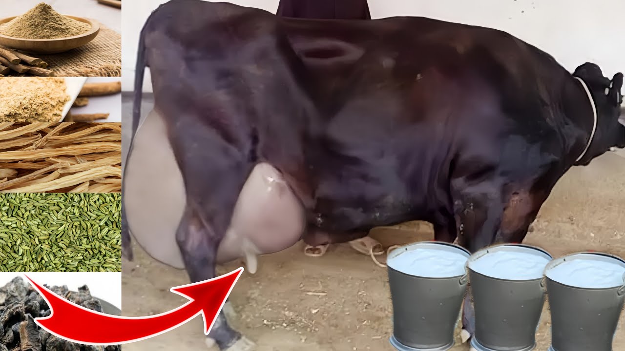 How to Increase Milk and Udder Size of Cows and Buffalos