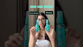 Review of hair serum(streax & pure roots) #hairserum #review #streax #comparison #youtubeshorts screenshot 2